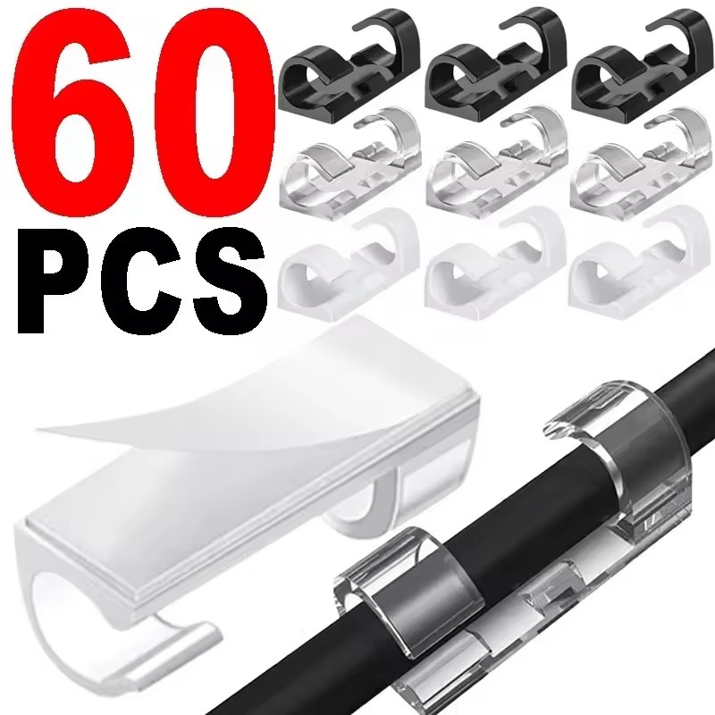 Car Cable Organizer - Organizador de clips para cables, soporte