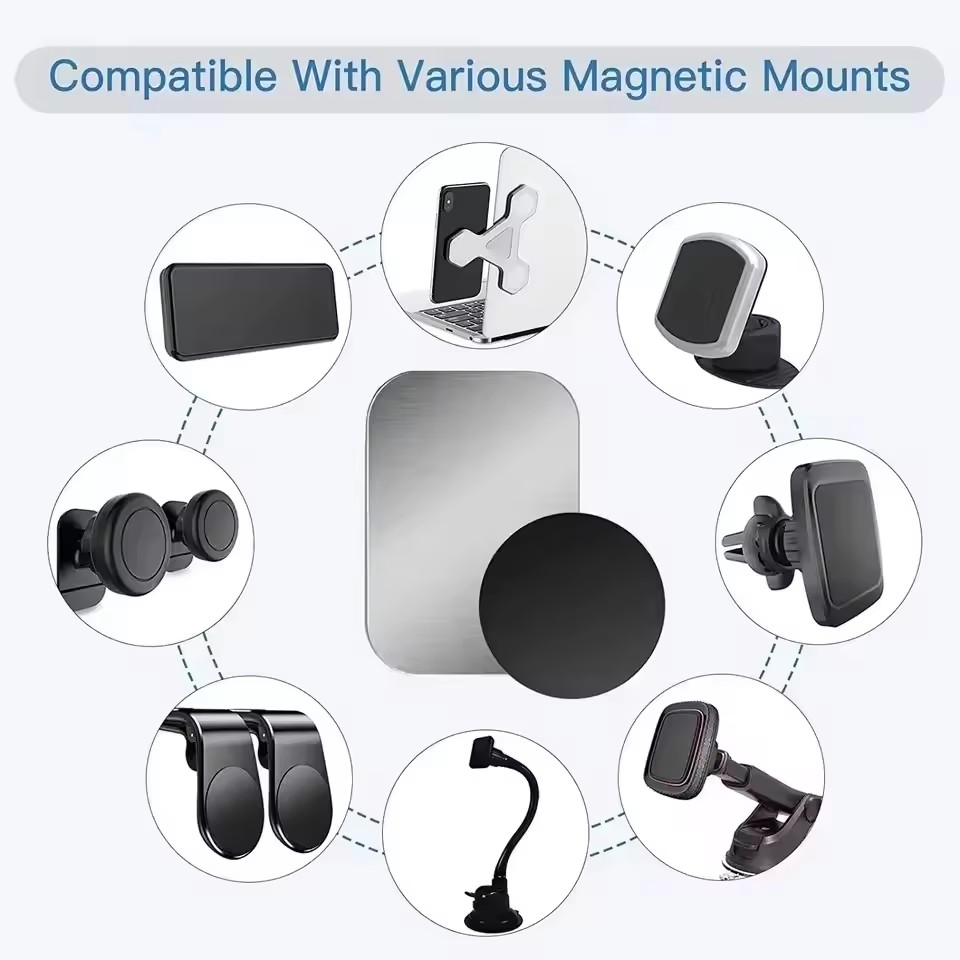 5/10 piezas Placa Metálica Mag - Car Phone Holder reseña y precio