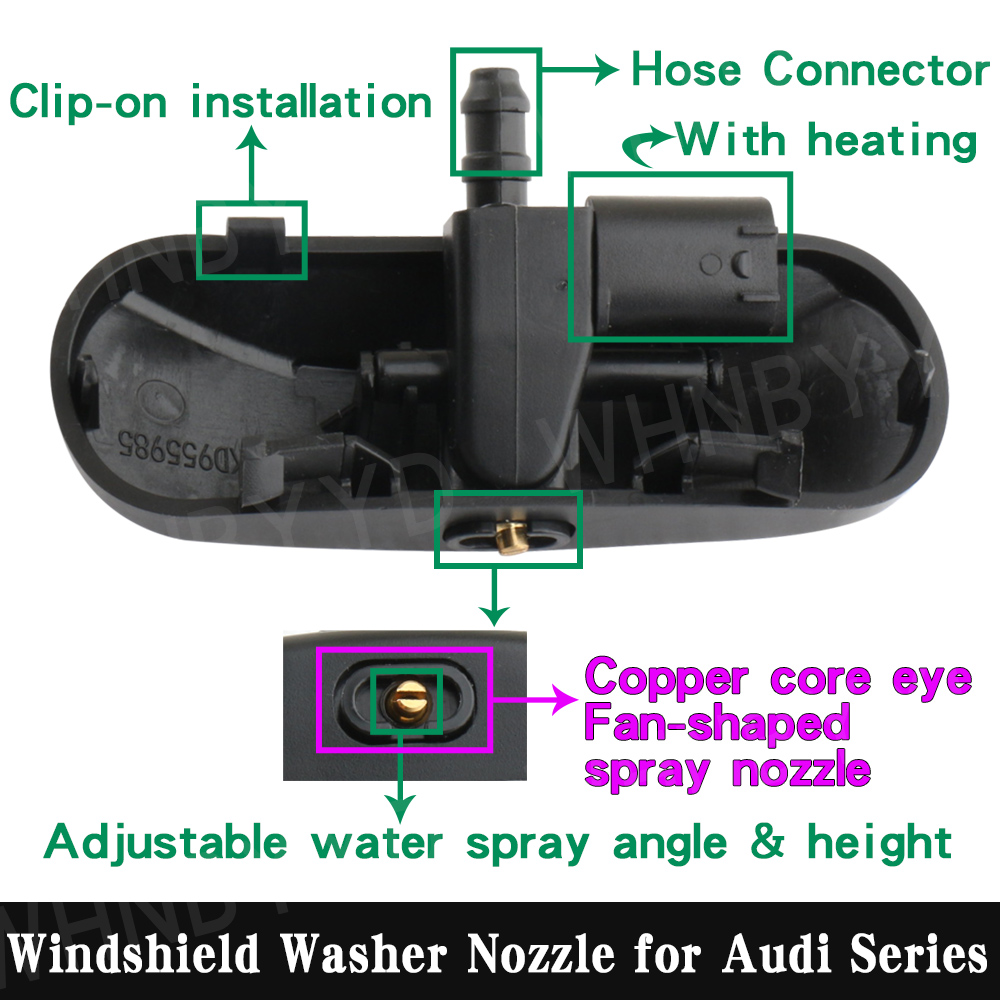 2 Piezas para AUDI A3A4 Q3 Q5  - Car Wiper reseña y precio