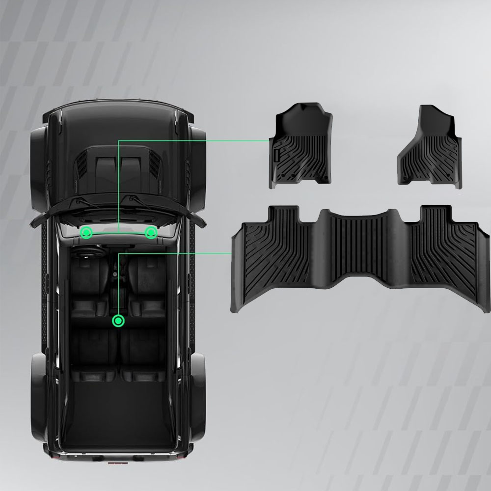 Juego de 3 Alfombrillas de Alt - Car Floor Mat reseña y precio