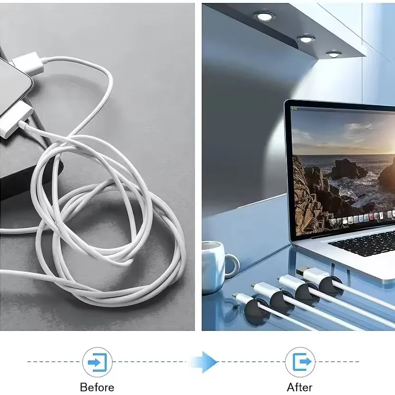 Organizador enrollador de Clip - Car Cable Organizer reseña y precio