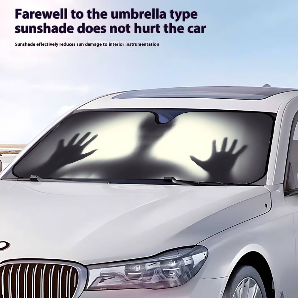 Parasol para Coche con Diseño  - Windshield Sun Shade reseña y precio