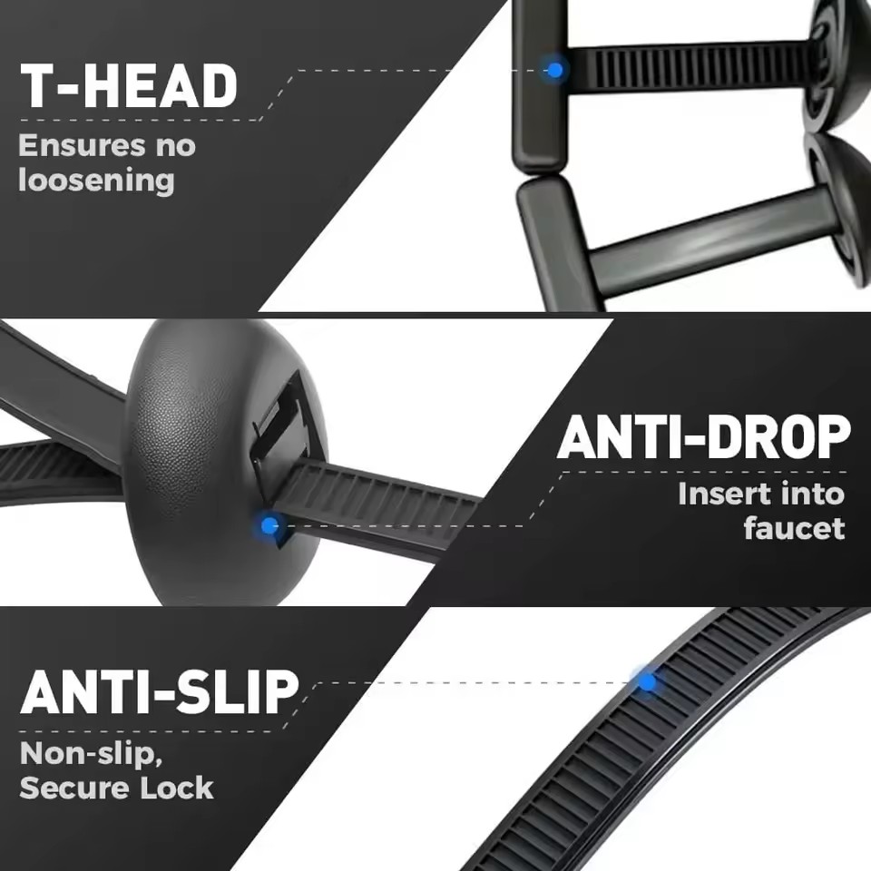 Abrazaderas de nailon universa - Car Cable Organizer reseña y precio