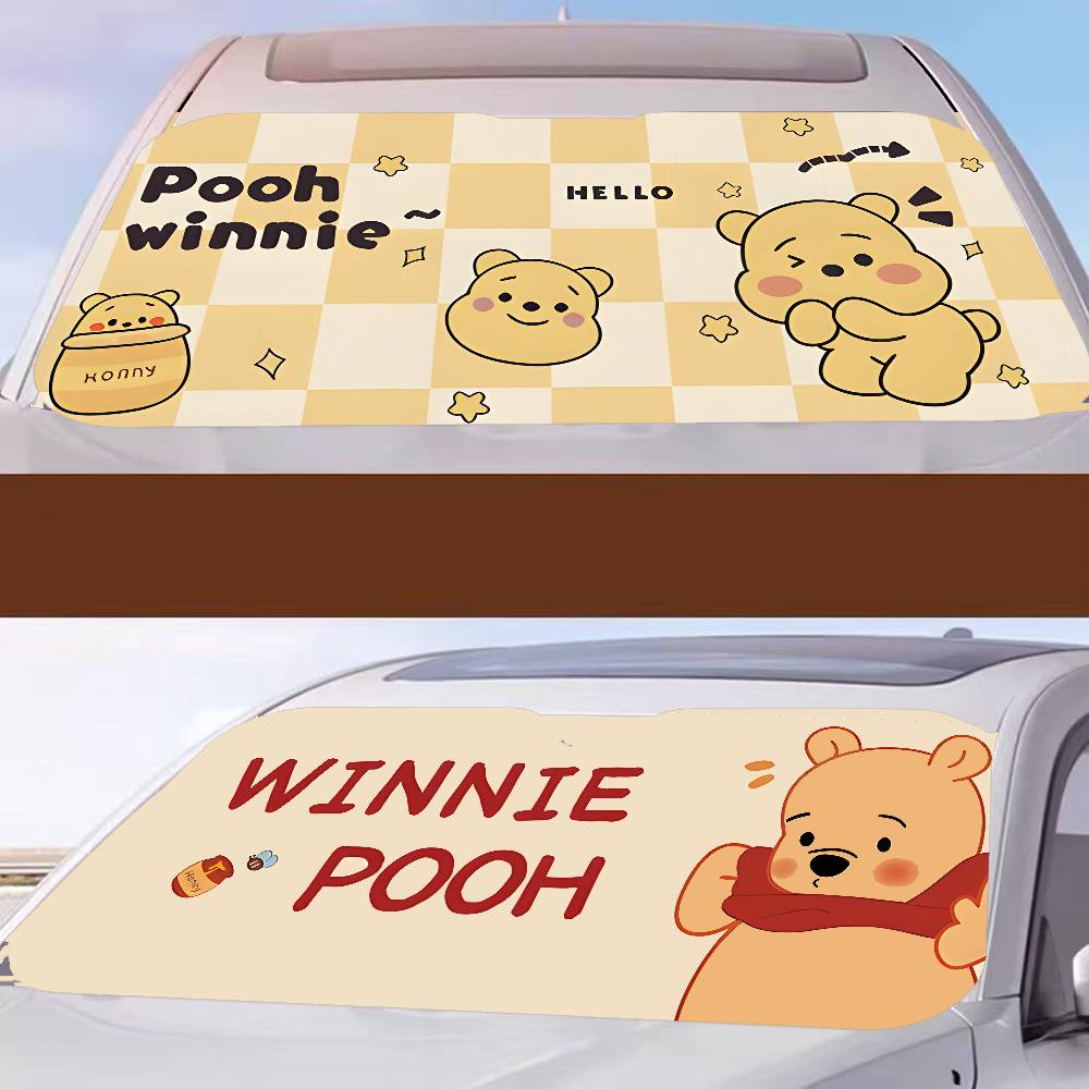Parasol para coche Winnie the  - Windshield Sun Shade reseña y precio